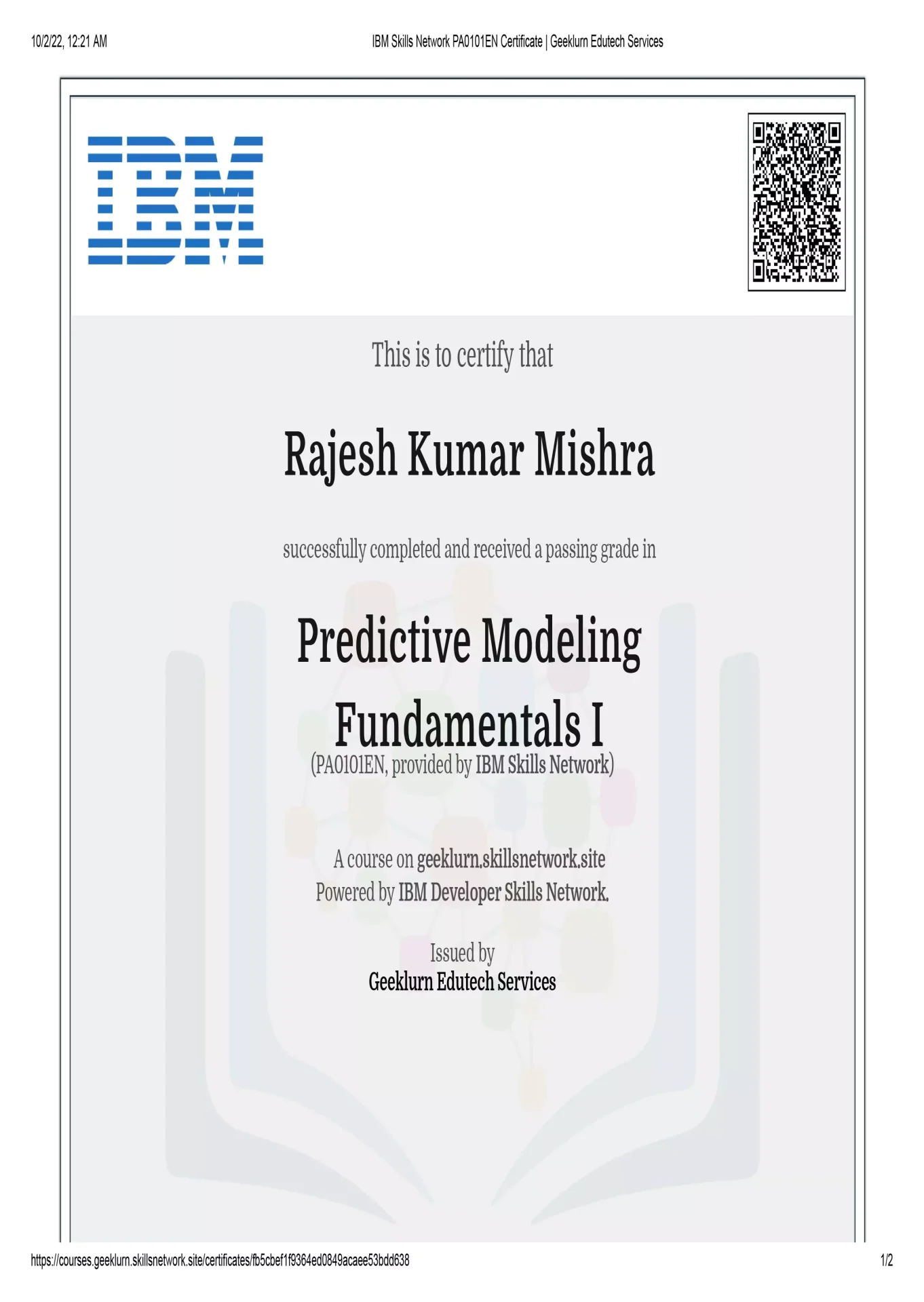 ibm-skills-network-pa0101en-certificate-geeklurn-edutech-services-2